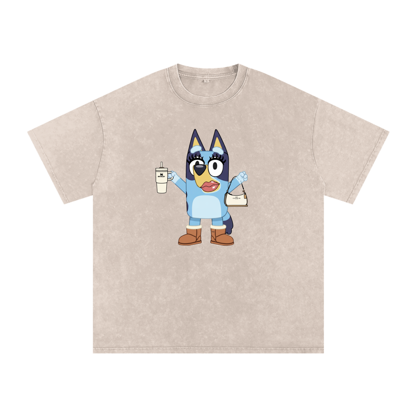 Bluey Baddie Tee