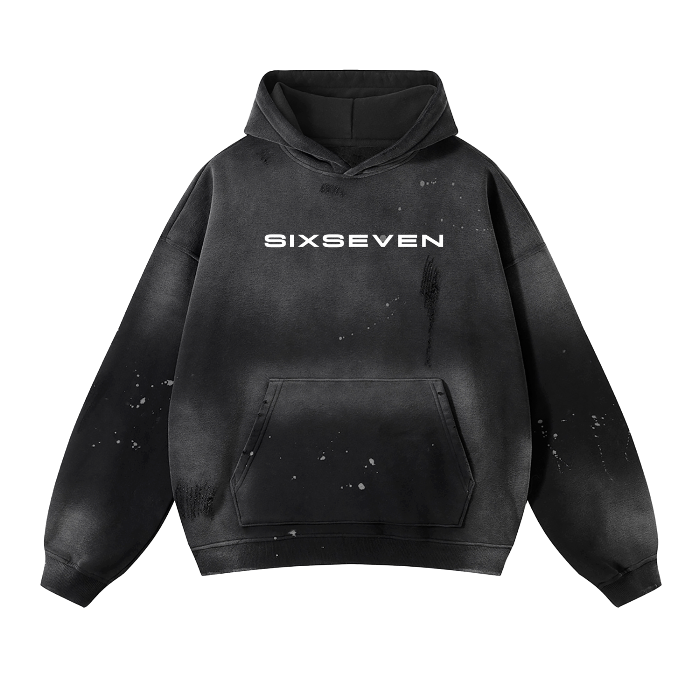 SixSeven Vintage Wash Fleece Hoodie