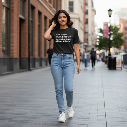 Stranger Things Characters Tee
